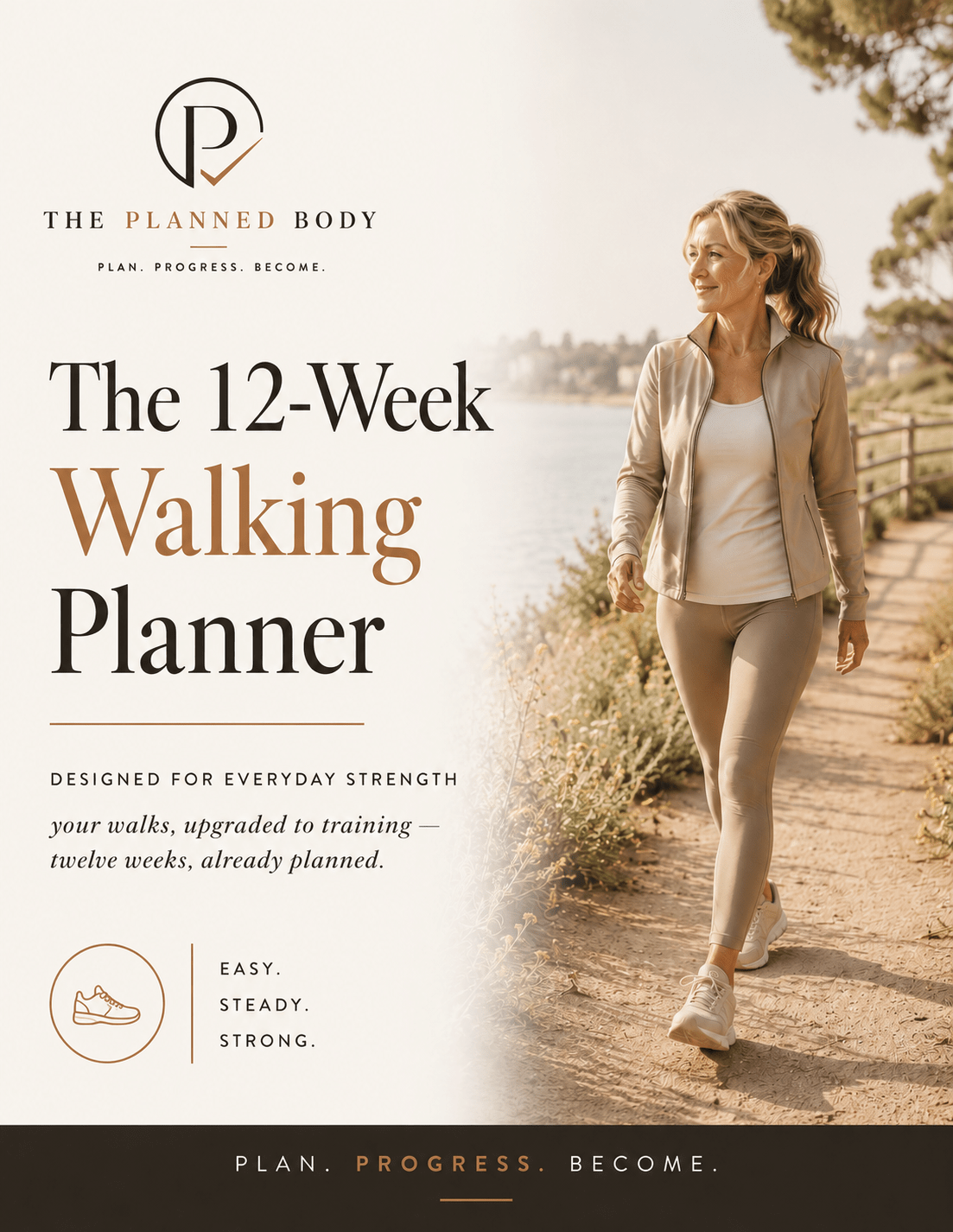 The 12-Week Walking Planner - ThePlannedBody