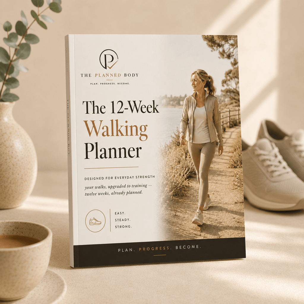 The 12-Week Walking Planner - ThePlannedBody
