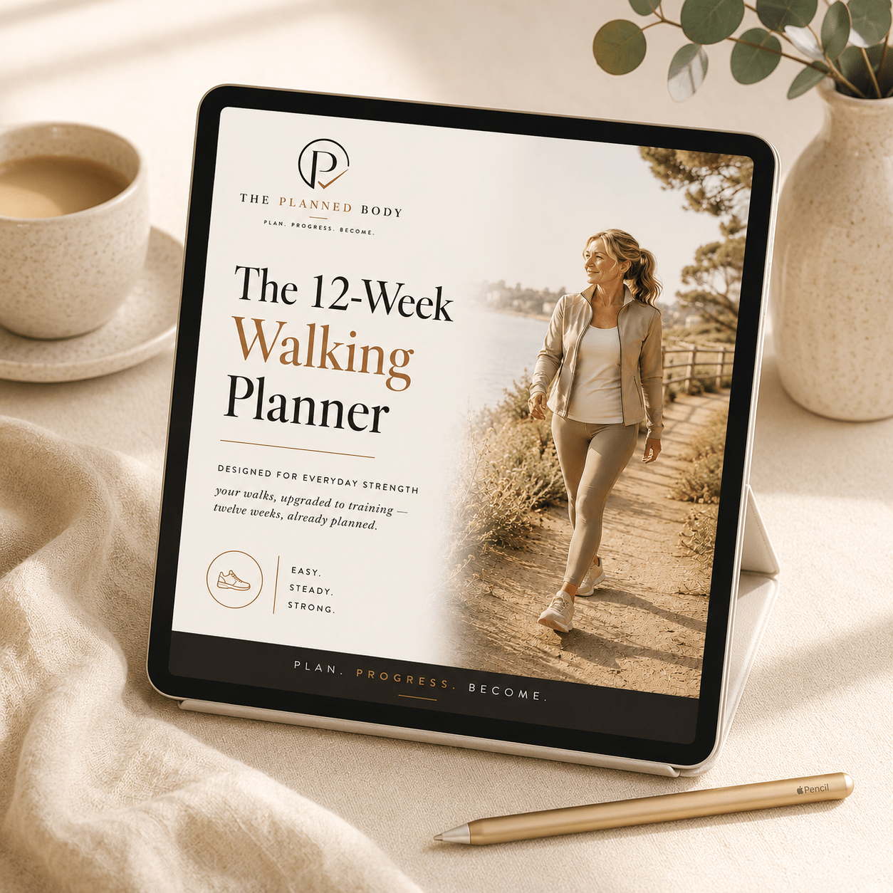 The 12-Week Walking Planner - ThePlannedBody
