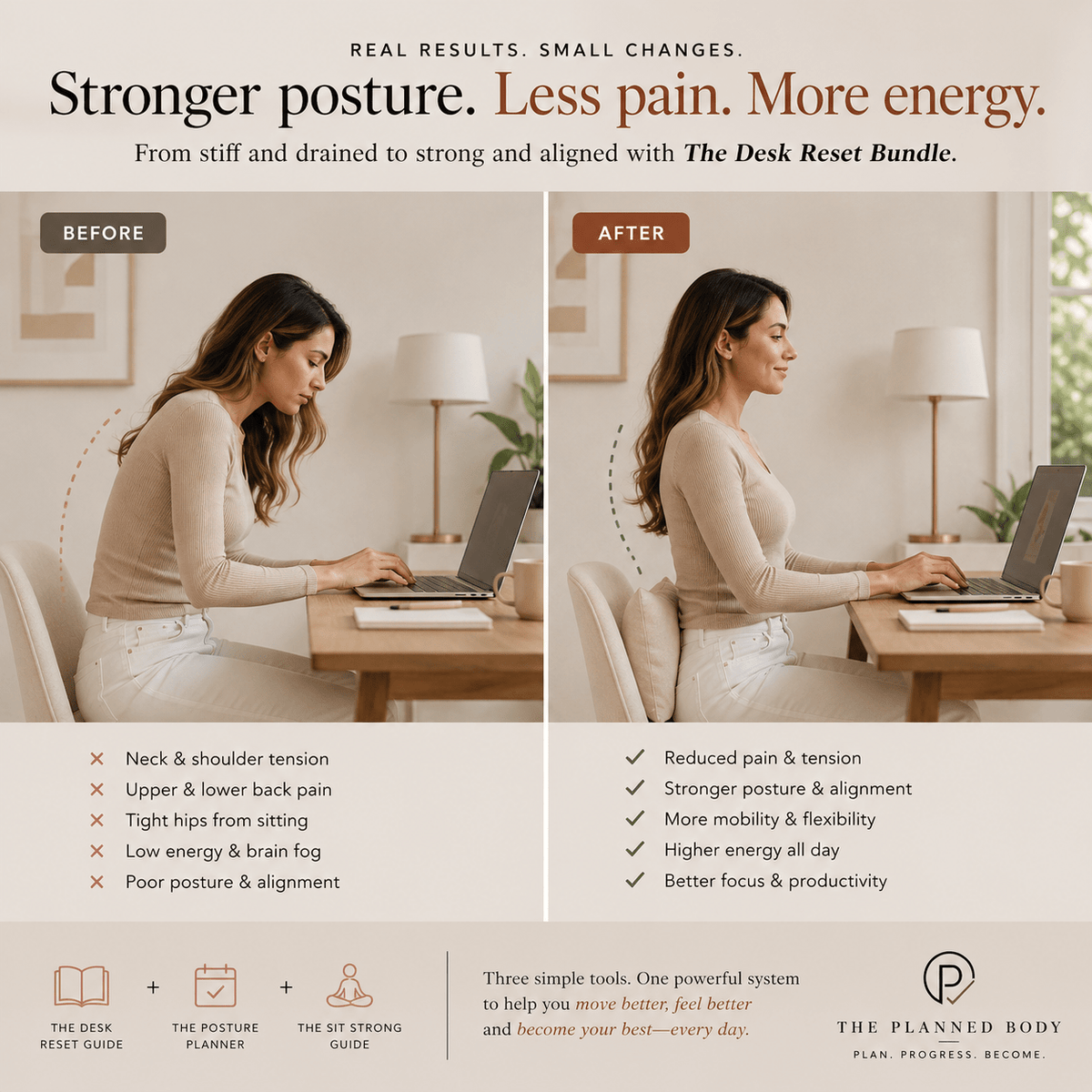 The Desk Reset Bundle - ThePlannedBody
