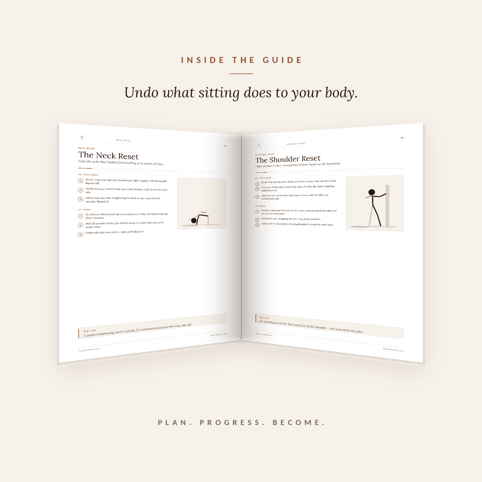 The Desk Reset Guide - ThePlannedBody