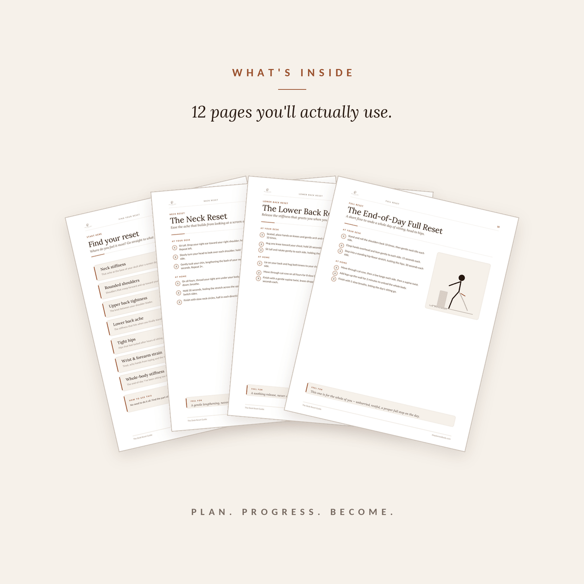 The Desk Reset Guide - ThePlannedBody