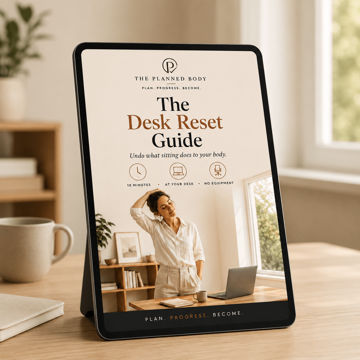 The Desk Reset Guide - ThePlannedBody