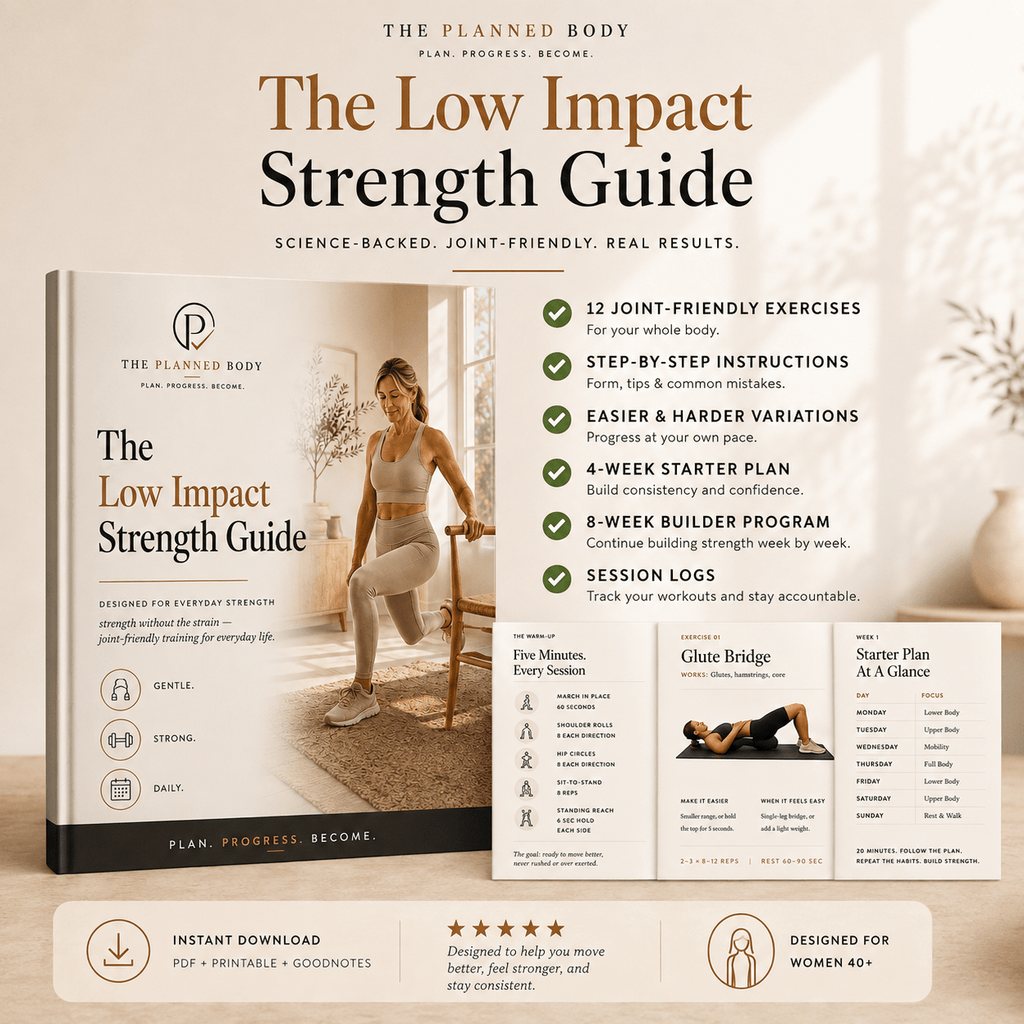 The Low Impact Strength Guide - ThePlannedBody