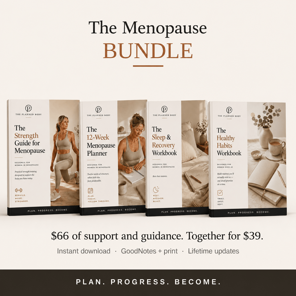The Menopause Bundle - ThePlannedBody