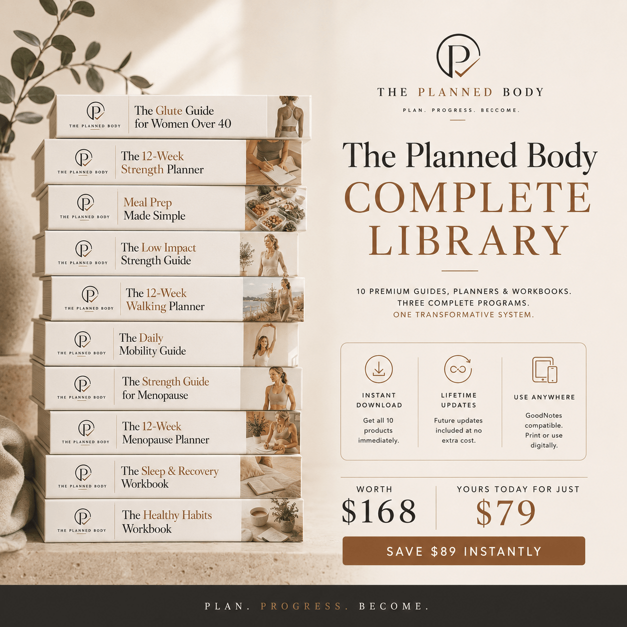 The Planned Body Complete Library - ThePlannedBody