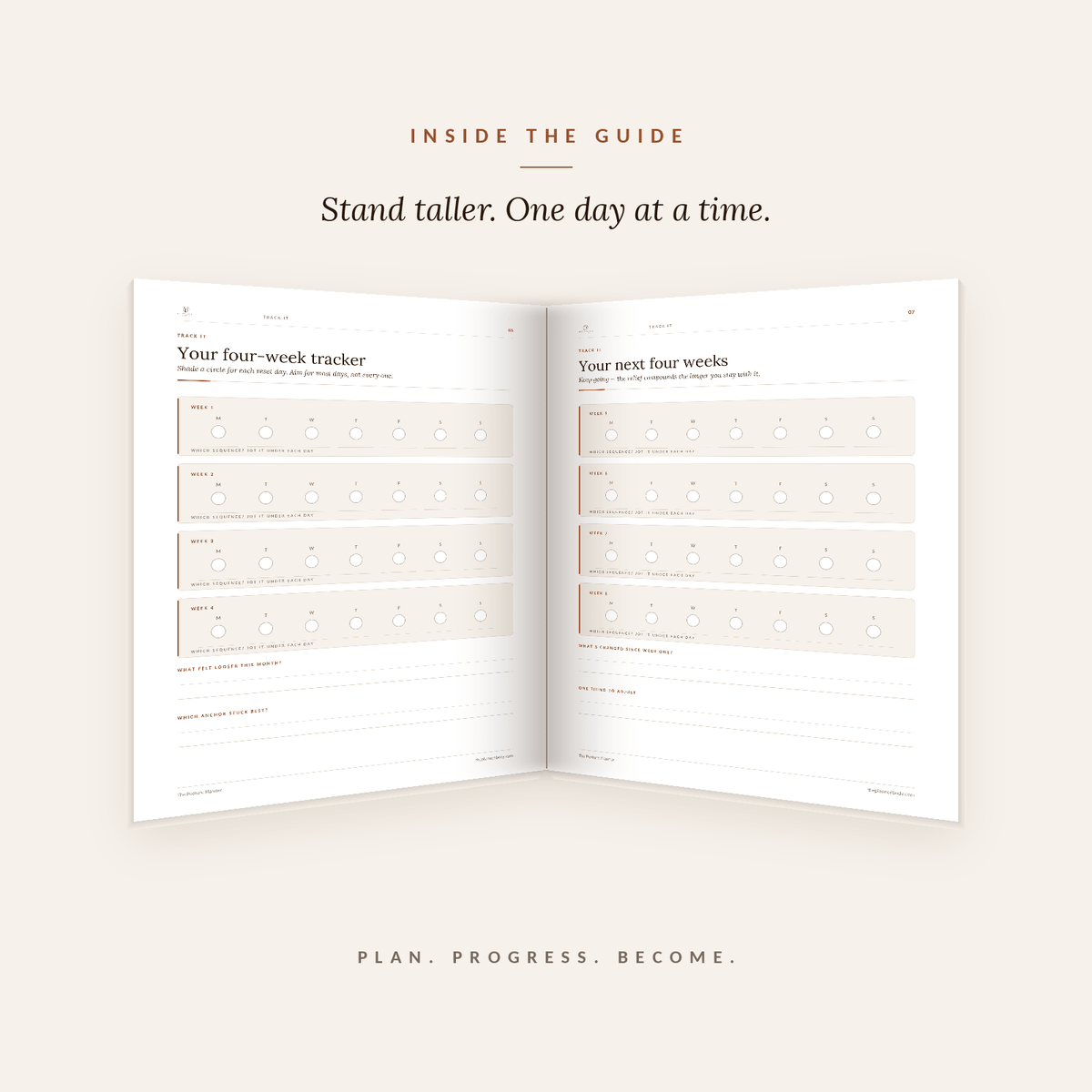 The Posture Planner - ThePlannedBody