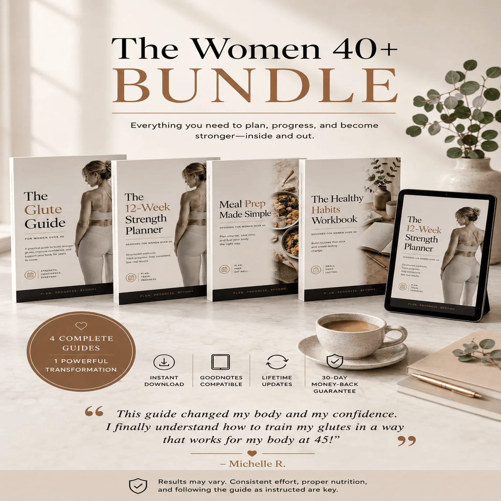 The Women 40+ Bundle - ThePlannedBody