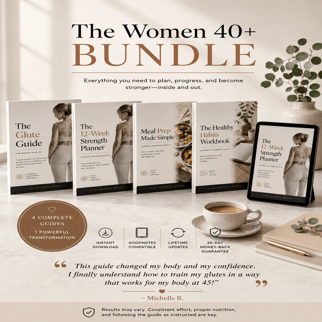 The Women 40+ Bundle - ThePlannedBody